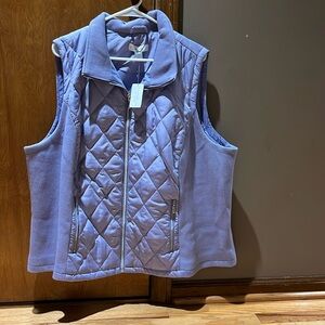 cj banks purple vest